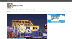 Desktop Screenshot of ericboyd.com
